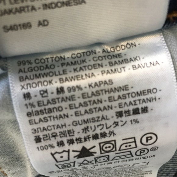 LEVI’S 514 Men’s Jeans Straight Leg Stretch Size 48 x 32 Medium Wash - Picture 5 of 12